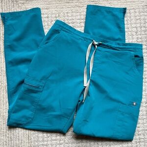 Figs Teal Scrubs S